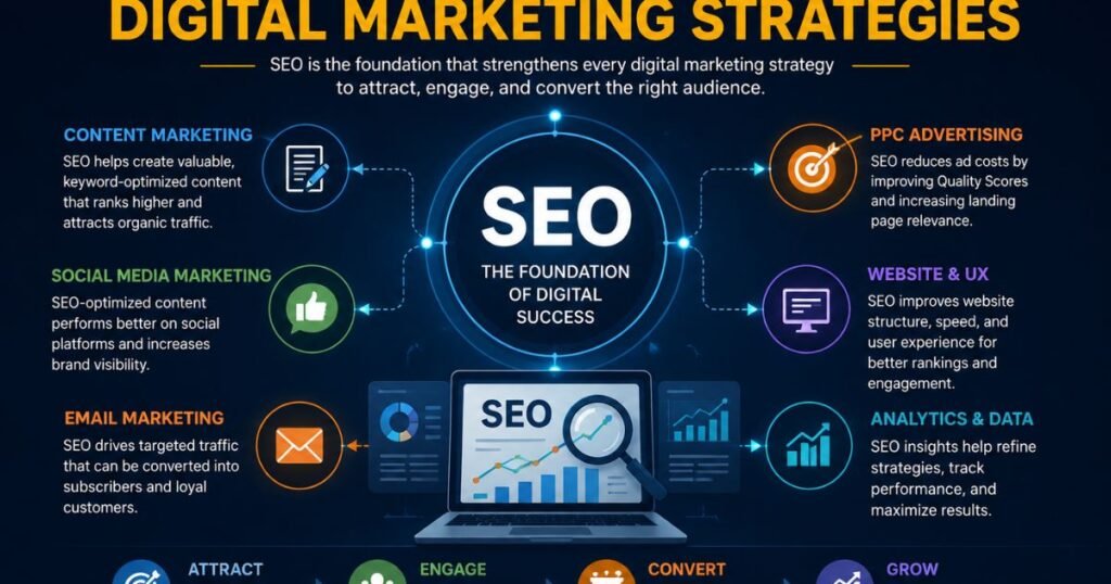How SEO Works With Digital Marketing Strategies