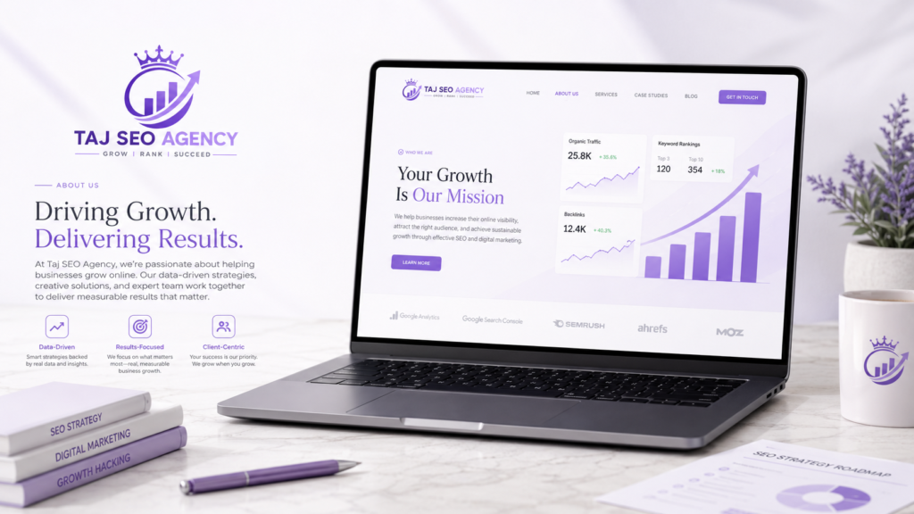 SEO Company in Pakistan – Taj SEO Agency About Us