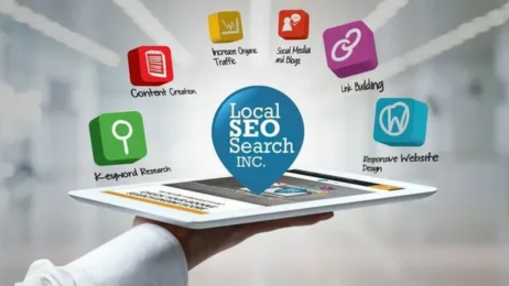 The biggest benefits of local SEO for small businesses including increased visibility, web traffic, and local customers.