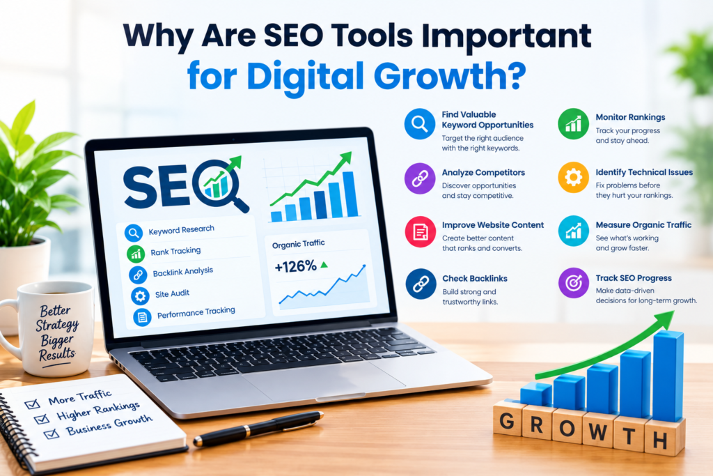 SEO Tools and Services: 10 Essential Tips for Digital Growth Why SEO Tools Are Important for Digital Growth