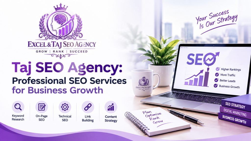 Taj SEO Agency: Professional SEO Services for Business Growth Taj SEO Agency professional SEO services for business growth