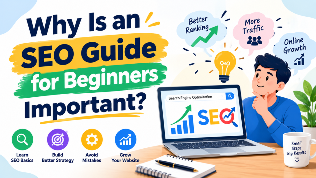 Search Engine Optimization: Complete SEO Guide for Beginners SEO guide for beginners explaining the importance of search engine optimization
